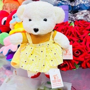 Couple bear plush toy cute bear doll classic teddy bear doll