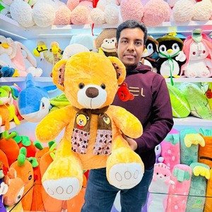 Teddy Bear Kids Toys & Plush Girls Valentine Day Gift Soft Plush Romantic Hug Bear
