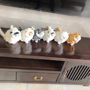 Simulation cat doll plush toy cute Music Miu Miu Cat doll