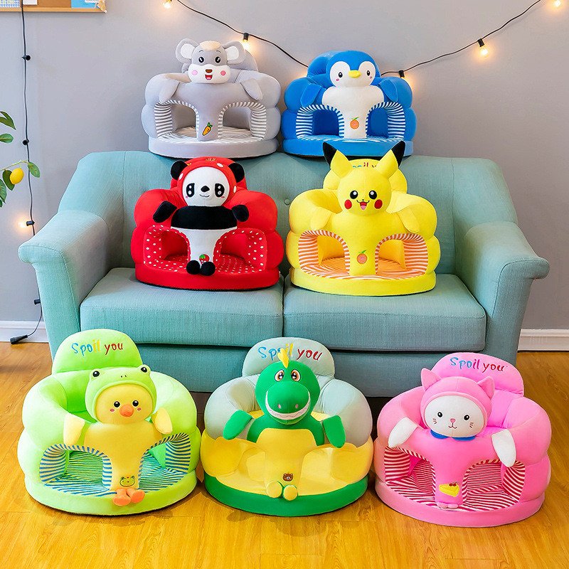 Baby Support Sofa Chair Soft Plush Keep Sitting Posture Floor Sitting Seat Sofa