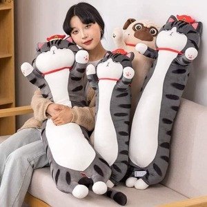 Cat Long Pillow Kawaii Plush Toy Animal Stuffed toys