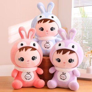 Rabbit cap Baby Doll Soft Plush Stuff Toy for Baby Kids Birthday Gift